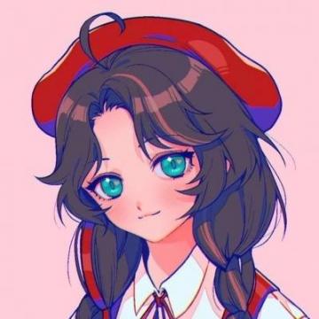黑色系动漫情侣头像一男一女分开女生