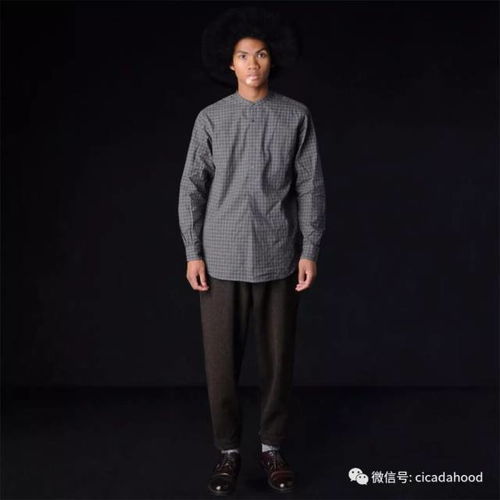无领衬衫图鉴禁欲系男人受欢迎,离不开这一件