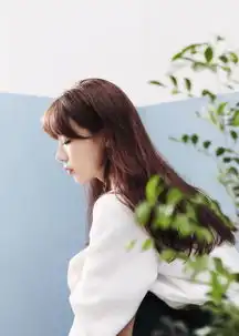绿色系头像女生低头绿色