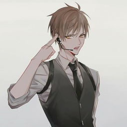 高冷男生侧脸帅气头像图片