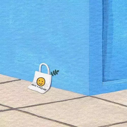 ins上超养眼的清新插画,想换头像的来