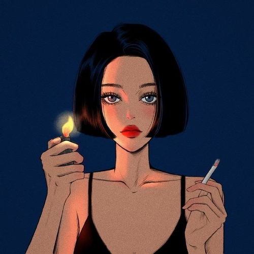 猫系动漫头像女生霸气头像
