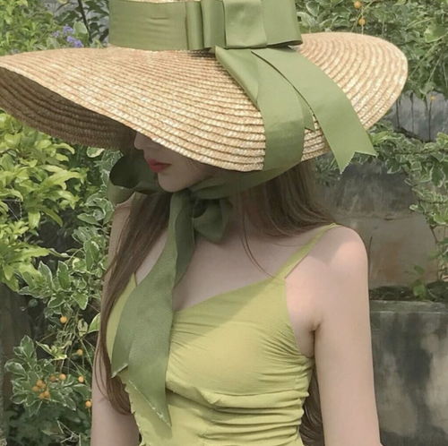 美女love的绿色系头像
