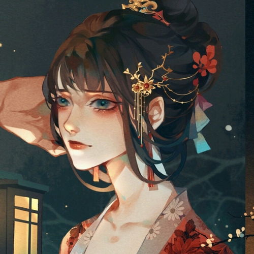 古风动漫女头像图片