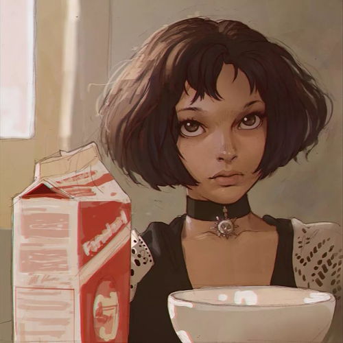小伙伴推荐的画师kuvshinovilya