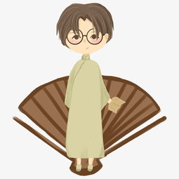 民国风手绘男子手绘免抠图图片素材其他格式下载动漫人物大全