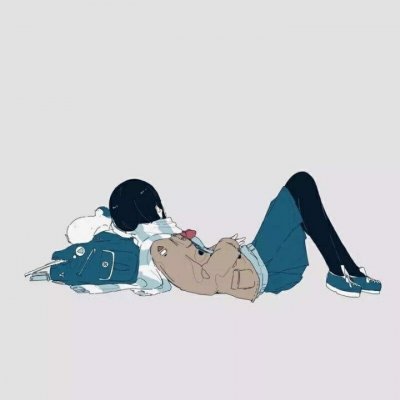 女生抑郁动漫头像图片