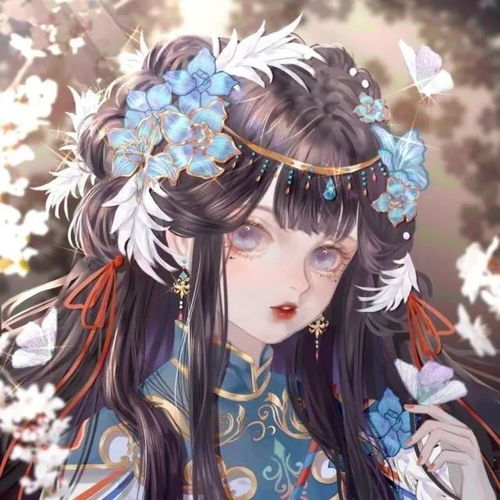 发现一组紫色系动漫头像,希望喜欢腾讯新闻