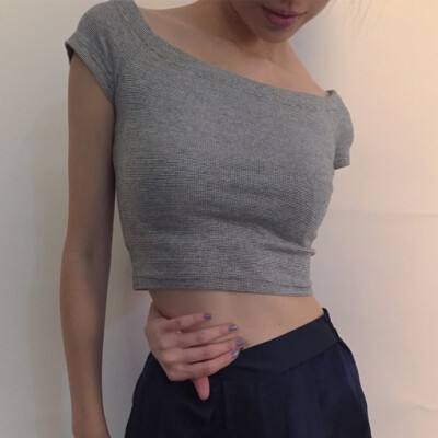 女生头像禁欲系锁骨头像图片紧身裤