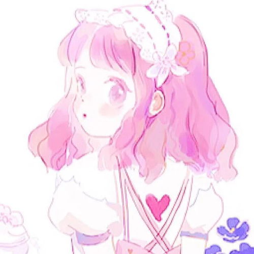 647期粉色系女生头像
