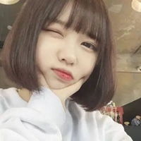 韩版女生头像空气刘海韩式空气刘海女生头像