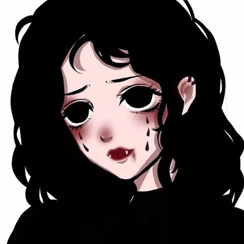 一组酷酷的动漫女生头像