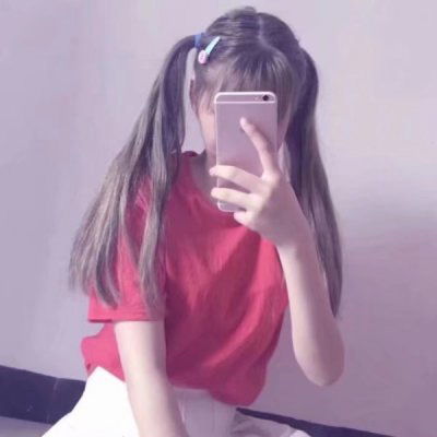 粉色系头像真人粉色控韩系女生头像