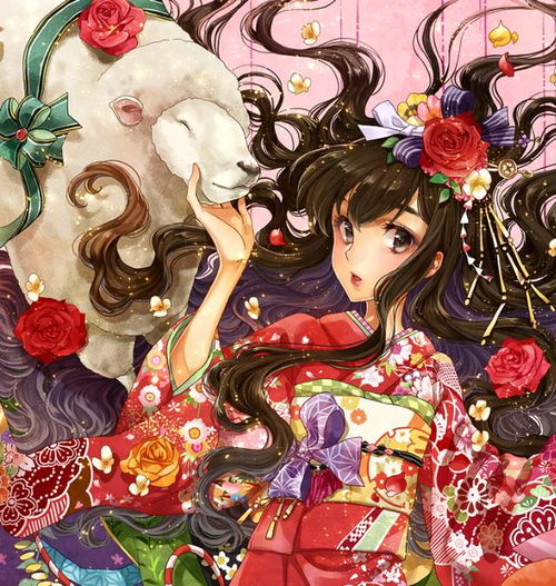 二次元和风美图青春有活力,美貌动人的小姐姐,真讨人喜