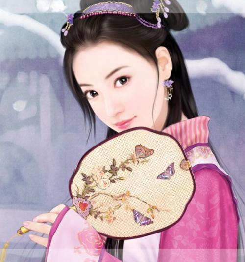 古代女头像清俗淡雅