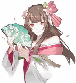精美的阴阳师壁纸来袭桃花妖手上的扇子很个性