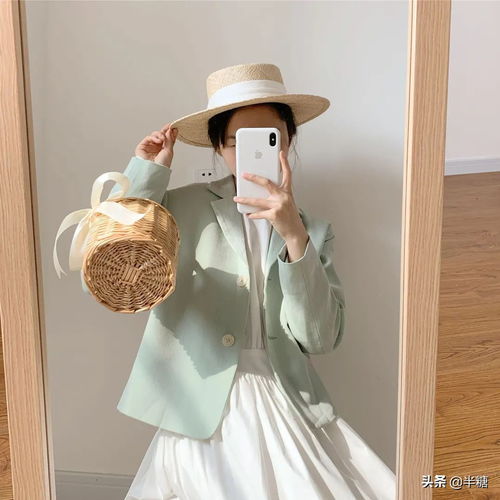 治愈系头像女生黄色裙子冰激凌