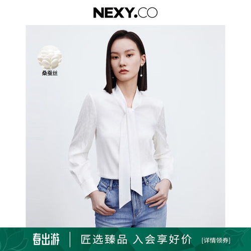 春秋装复古水洗撞色不对称拼接女式牛仔长袖衬衫