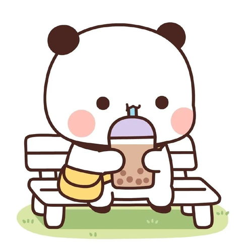 可爱萌系情侣头像一对棉花糖