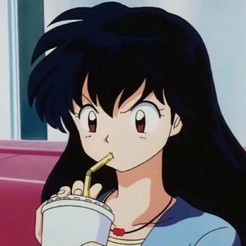 打坐动漫头像女
