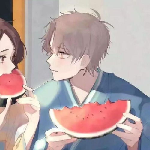 夏日清新动漫情头