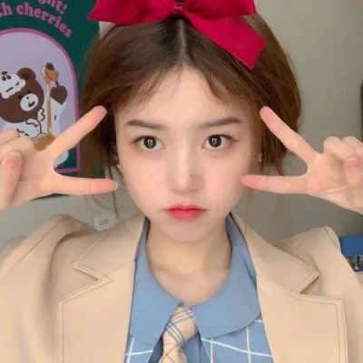 女生头像祁宋ins原宿风森系女生真人头像第295期
