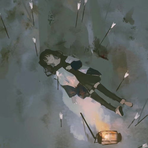 头像伤感微丧动漫女头像系列