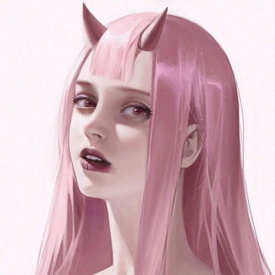 微信头像女动漫霸气时尚卡通微丧头像女
