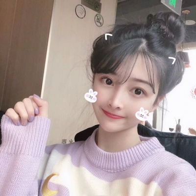 紫色系美女头像图片,我最爱的风格就是你了
