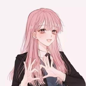 情头动漫一男一女高冷头像二次元高冷系cp一对头像