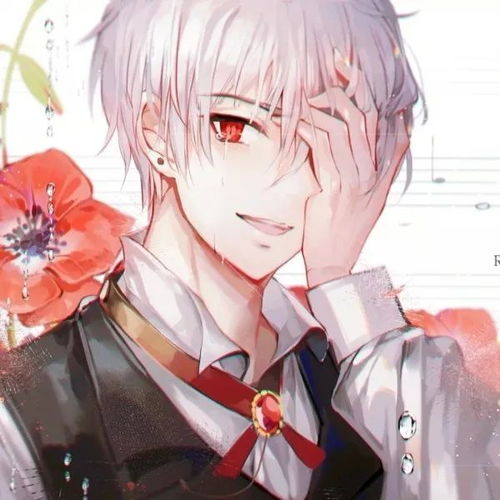 动漫男头暖不静止状态