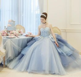 最浪漫华丽的嫁衣disneyxkuraudia梦幻迪士尼系列婚纱姊妹裙
