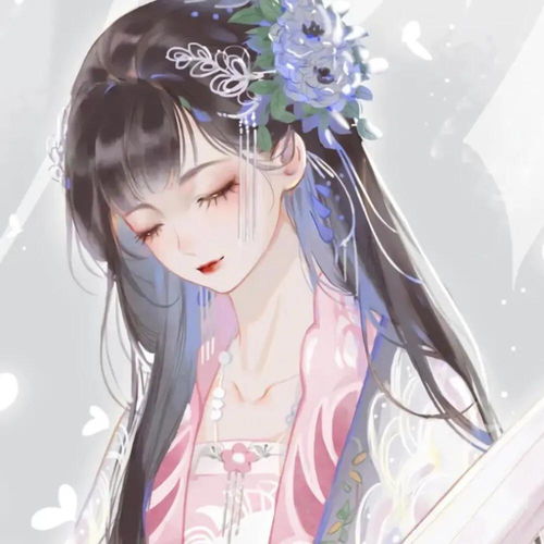 超精美古风动漫头像你是藏在云层里的月亮