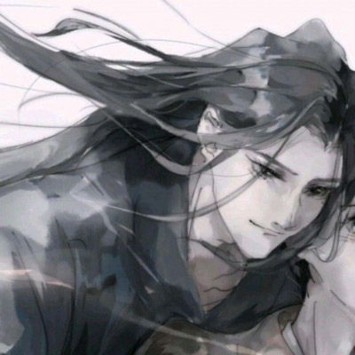 林弦丧系古风黑白动漫男头
