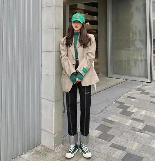 早春要怎么穿试试这7套绿色系穿搭,清新又好看