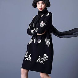 穿腻韩系风连衣裙个性欧美印花裙,秒变时尚潮人