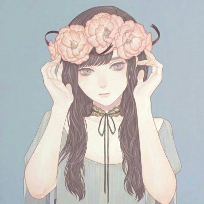 唯美复古素描女生头像高清图,唯美好看的女生素描头像
