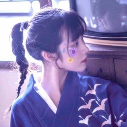 超有意境的紫色系女生头像女生