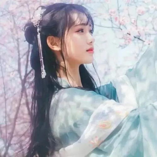 美女古风头像