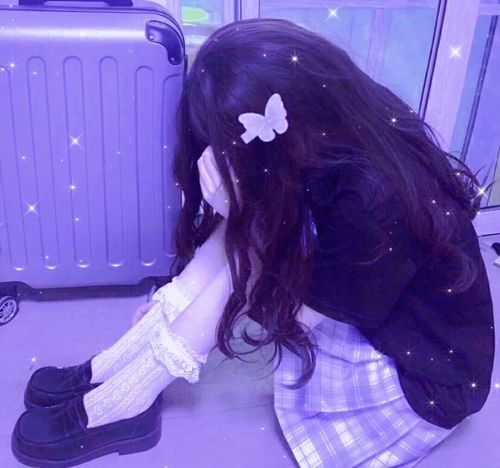 ins系动漫头像蓝色系