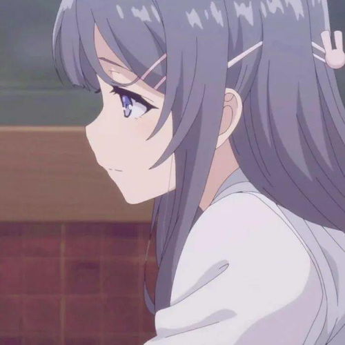 可爱动漫女生头像你携缓缓月色而来雪也好似温柔弥漫