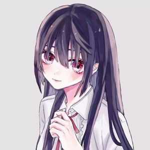 二次元冷艳型一男一女cp头像