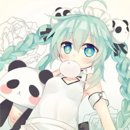 初音萌系头像高清的
