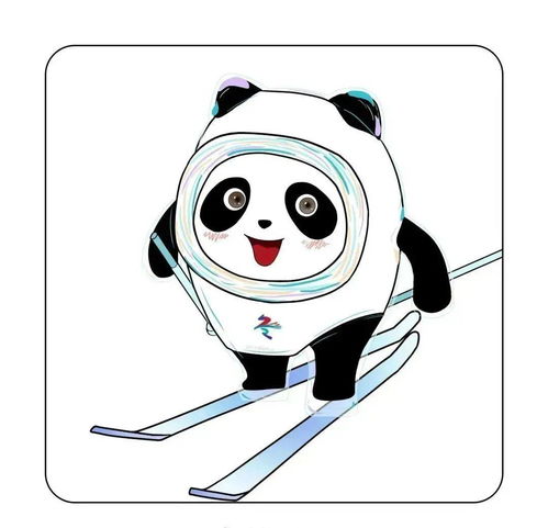 超可爱的冰墩墩头像来啦