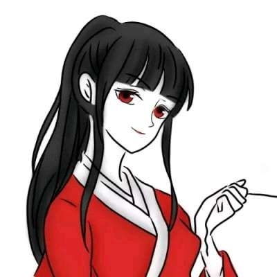 红色系动漫可爱头像