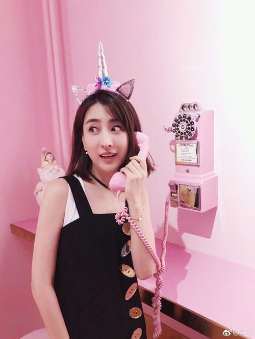 粉嫩少女系微信头像马苏