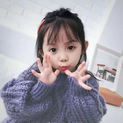 头像女生可爱萌娃