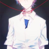 二次元卡通男生头像冷酷帅气未曾有人能暖我心