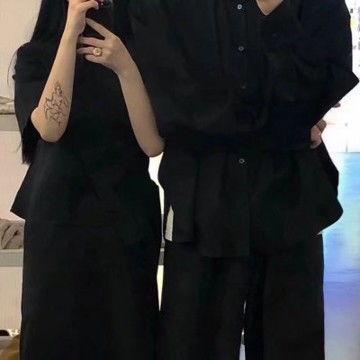 最新黑色女生部位微信头像