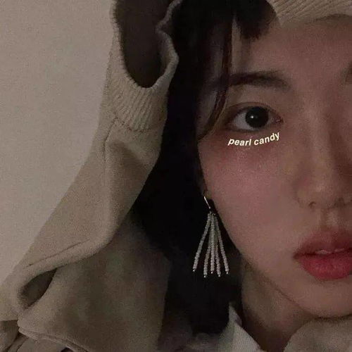 绿色系高清女生头像佛系
